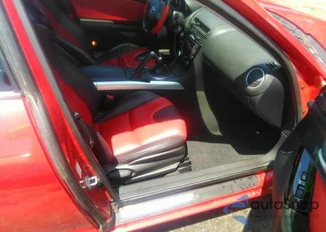 2004 Mazda Rx-8 6 Speed Manual из США, поврежденный, VIN JM1FE173740105156